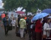 Toutes nos excuses pour l'attente sous la pluie ! ! !